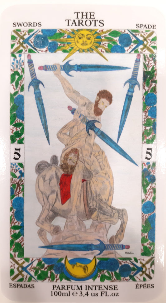 FIVE OF SWORDS, CINQUE DI SPADE