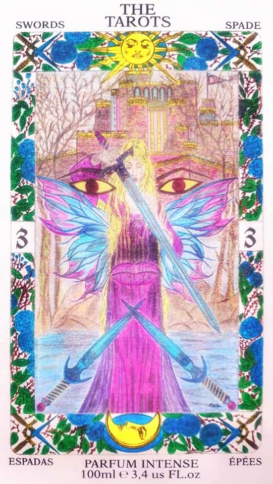 THREE OF SWORDS, TRE DI SPADE