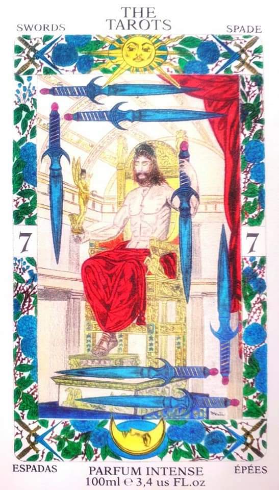 SEVEN OF SWORDS, SETTE DI SPADE