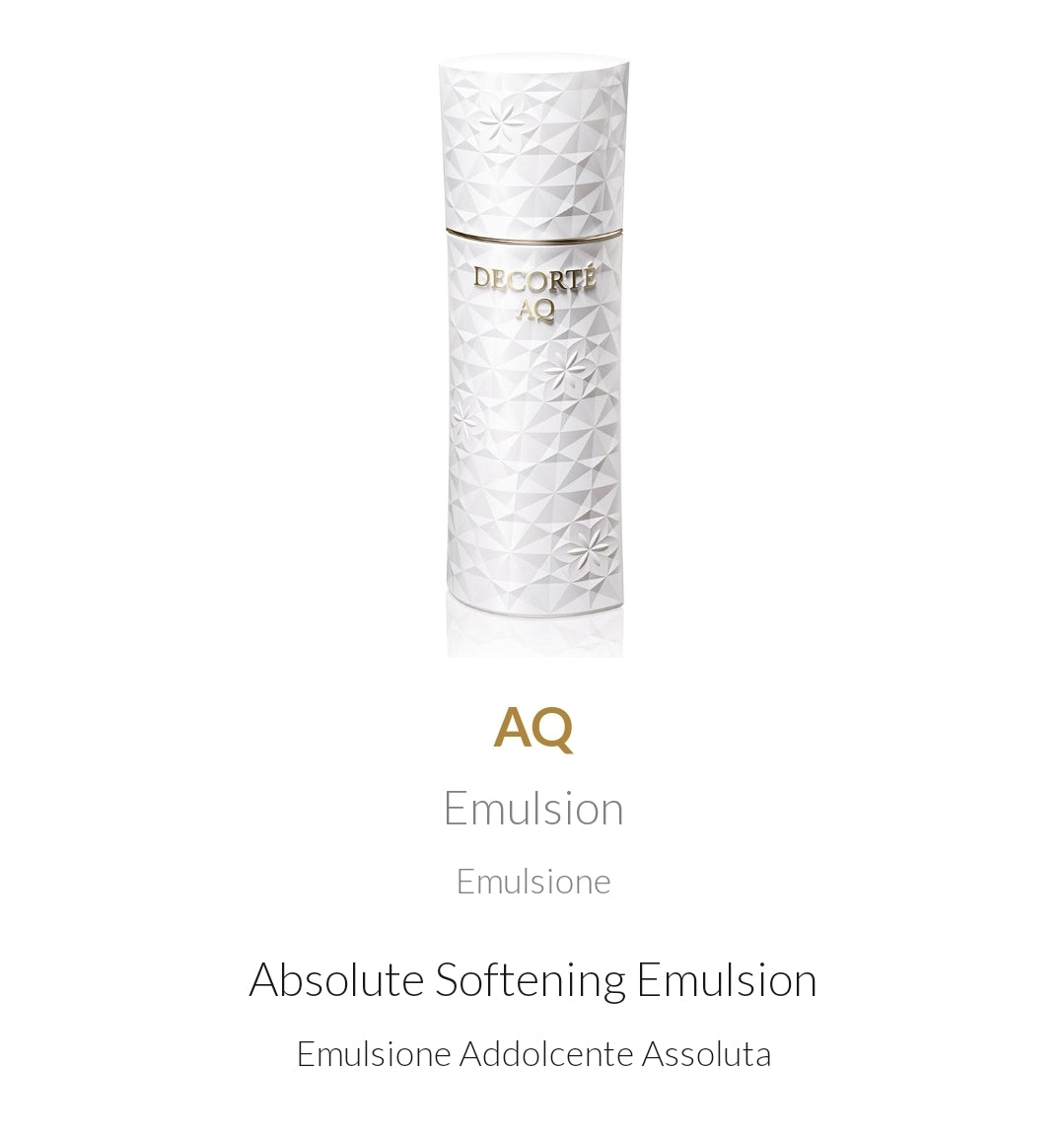 AQ Absolute Softening Emulsion 200ml