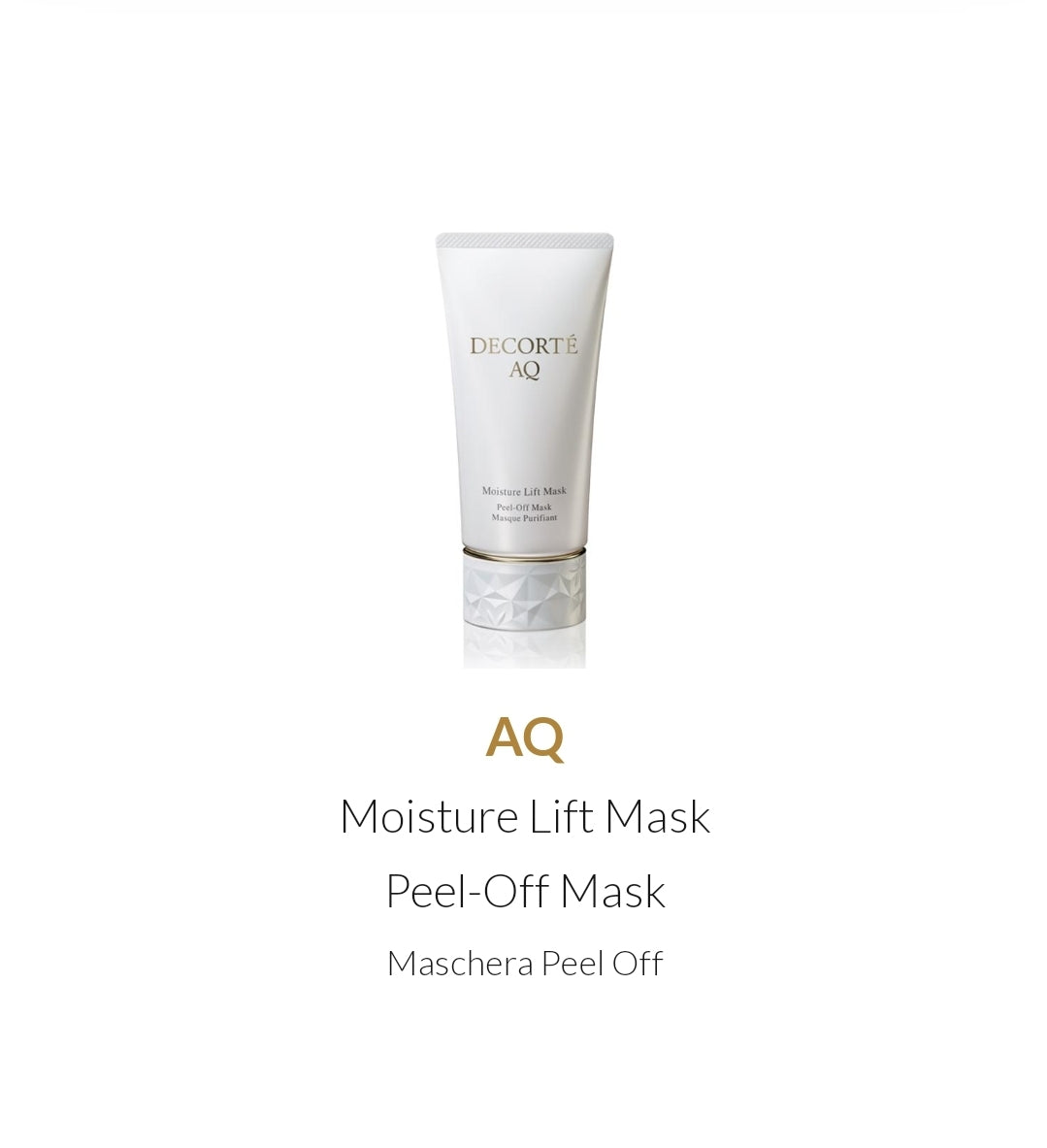 AQ Moisture Lift Mask Peel-Off 80ml