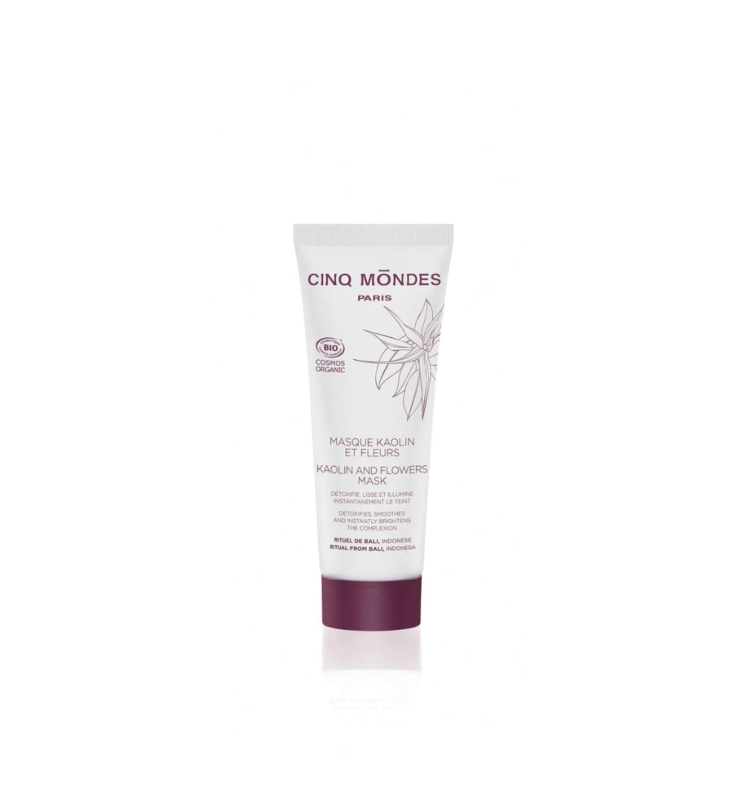 Masque Kaolin et Fleurs di Cinq Mondes 60ml