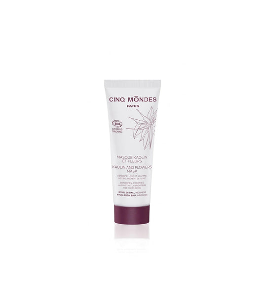 Masque Kaolin et Fleurs di Cinq Mondes 60ml